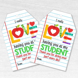 Teacher Appreciation Day Tag.  Printable Gift Tags for Teacher Appreciation Week. Printable PDF. Instant Download. Teacher appreciation tags