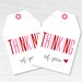 Thinking of You Gift Tag. Printable File. Printable PDF Thinking of You ...