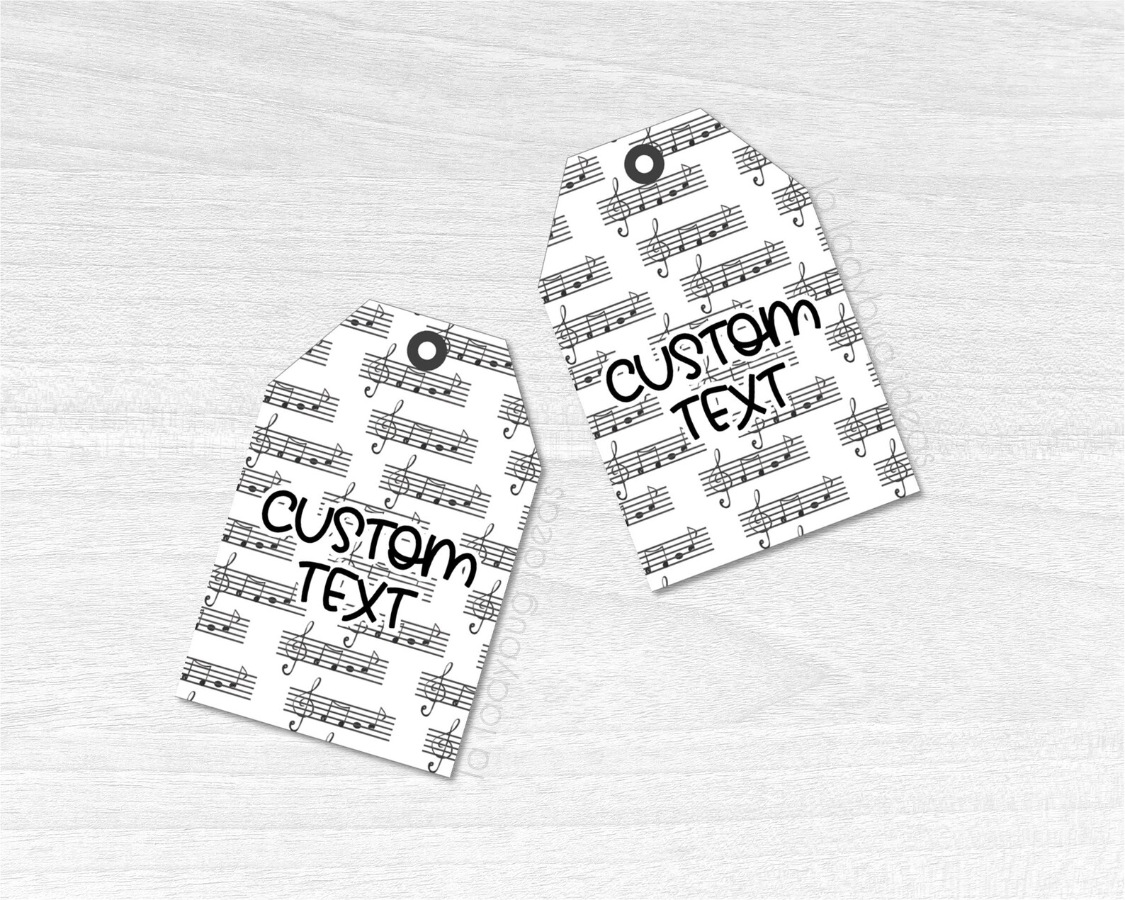 Music Theme Gift Tags. Tags for Music Camp. Printable PDF. Etsy