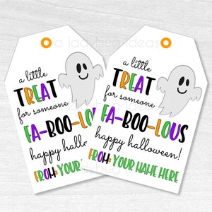 Halloween Gift tags EDITABLE. Printable Halloween tags. Editable and printable Halloween gift tags. Easy to edit JPEG/PDF. Halloween tags