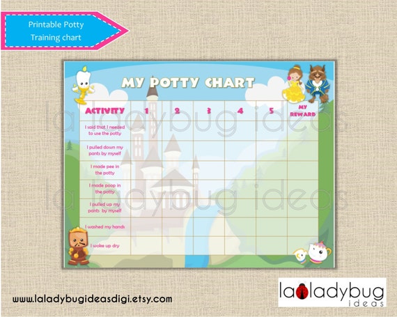 Diy Potty Training Chart Ideas