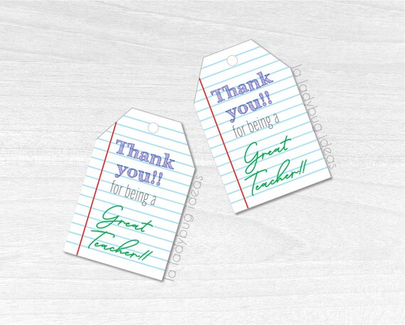 Thank you Teacher Gift Tags. Thank you for helping me grow. Gift Tags for teacher. Printable PDF. Instant Download. Teacher appreciation Day
