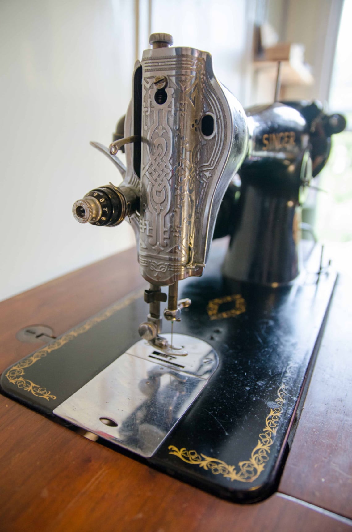 Vintage Singer Sewing Machine 1940s Etsy