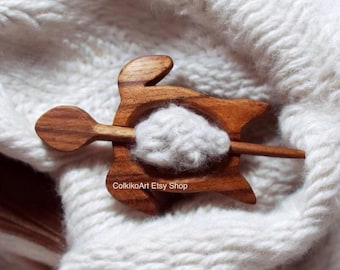 Wooden Shawl Pin, Wood Brooch, Wood Scarf Pin, Women Gift, Baby girl gift,Eco friendly Accessory, Jewlery, animal, turtle pin, brooch