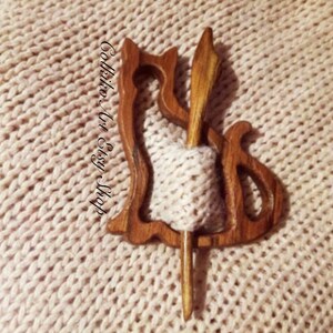 Custom Wooden Shawl Pin, animals, girl gift,Eco friendly Accessory, Jewlery, animal, turtle pin, brooch image 5