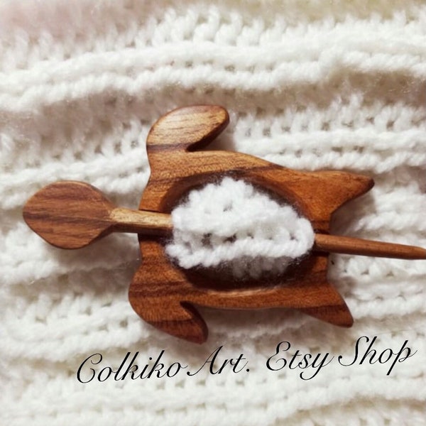 Turtle Wooden Shawl Pin, Wood Brooch, Wood Scarf Pin, Women Gift, Baby girl gift,Eco friendly Accessory, Jewlery, animal, turtle pin, brooch