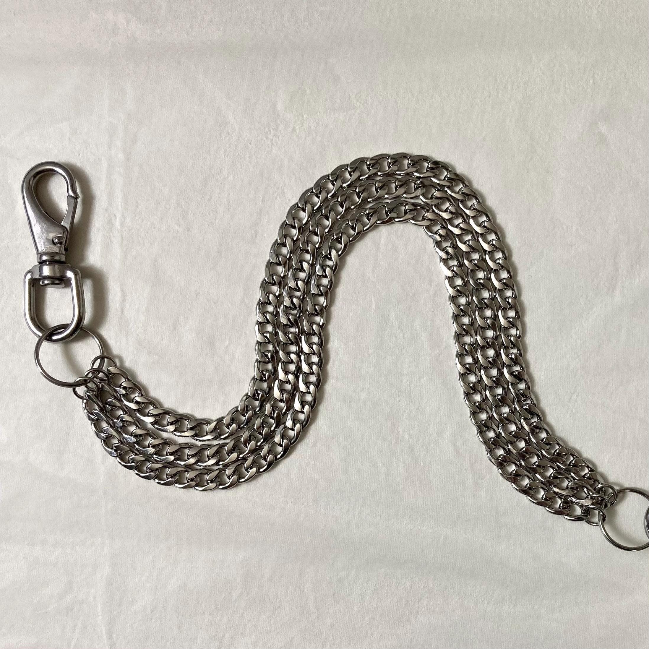Rock Wallet Chain Triple - Etsy