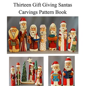 Whittling Patterns, How to Wood Carve, Wood Carvings Book, Whittling  Pattern Book, Carving Vintage Santa Claus Book Two by Russell Scott 