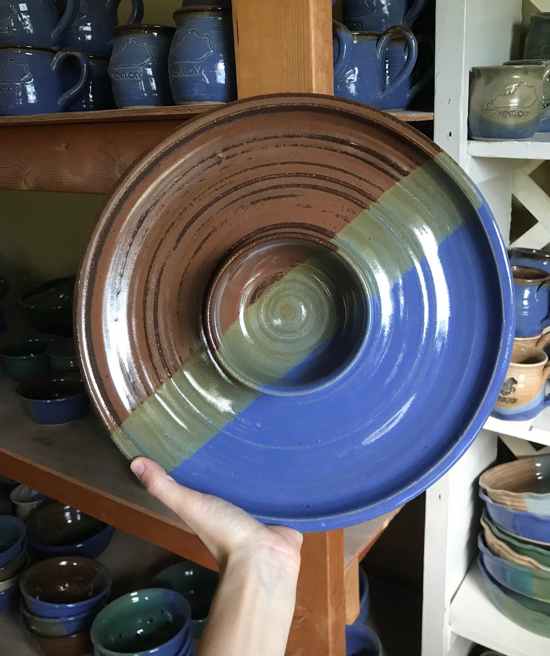 Chip and Dip Platter Madetoorder Etsy