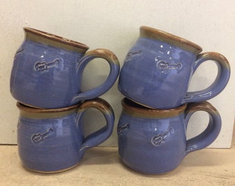 Guitar Mug (set of 4) Made-to-Order