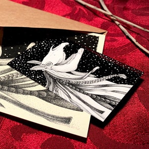 Mari Lwyd — Adesivos — Presente de Natal para o Solstício de Inverno — Meia de Natal para Cavalo — À Prova D'Água para Laptop, Garrafa de Água, Telefone, Diário