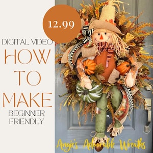 Digitale video: instructievideo, kranstutorial, kranslegging, herfstkrans, herfstkrans, beginnersvriendelijk,