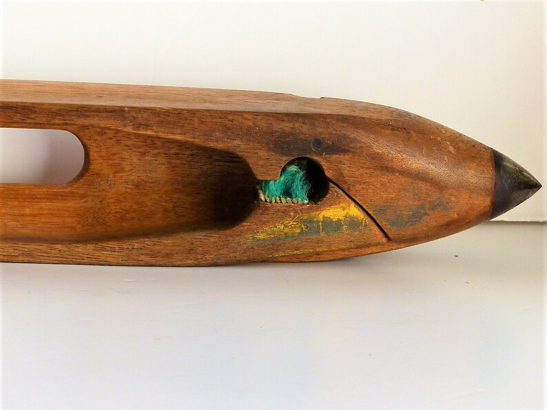 Cotton Weaving Spool Wooden Spindle Antique Weaving Spool Etsy