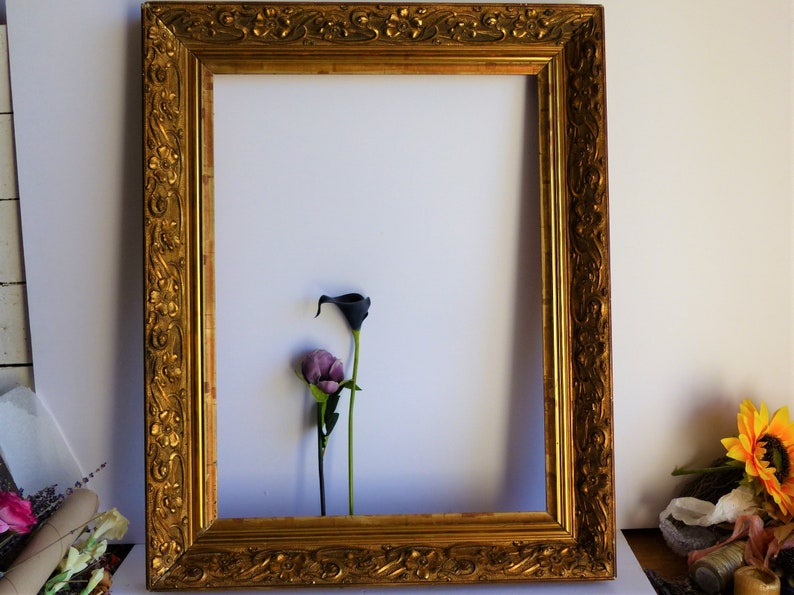 French Antique Gold Wooden Frame