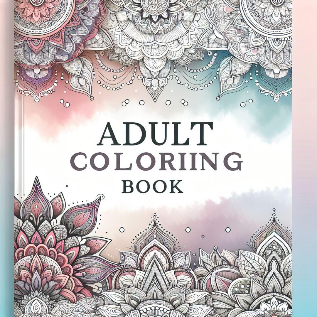 Sci-fi Scenes Adult Coloring Book 1 - Etsy