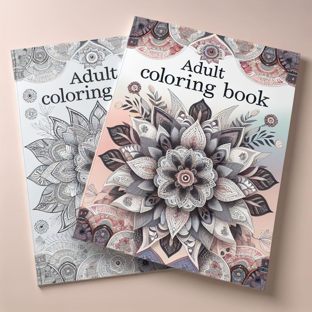Nature Scenes Adult Coloring Book 2 - Etsy