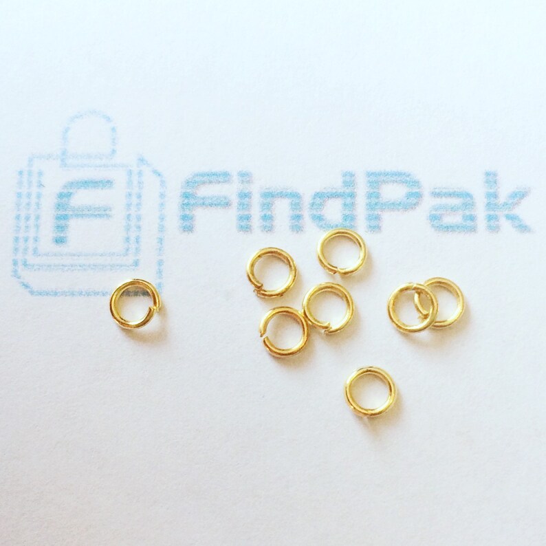 Bulk 50 Mixed Jump Rings 4mm 5 Colours Mixed Rings Jump Etsy Denmark