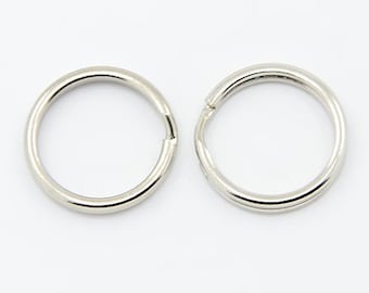 500 Pcs Split Rings 15 mm - Small Key Rings | Key Rings | Keyrings | Split Rings | 0306
