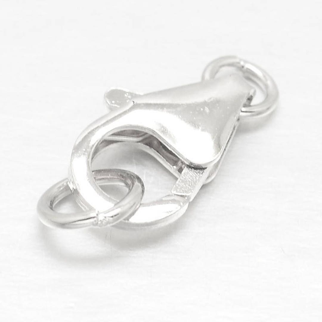 Solid 925 Sterling Silver Lobster Clasps 9 Mm up to 16 Mm Parrot Clasps