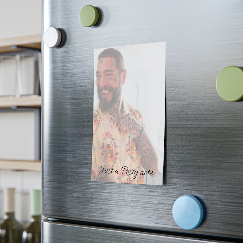 Post Malone Post-it® Note Pad Style #3 / Just a Posty Note / Post Malone image 4
