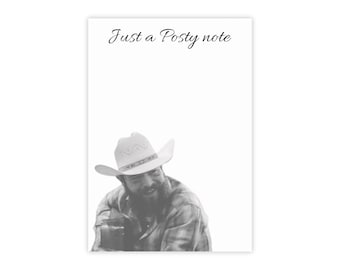 Post Malone Post-it® Note Pad Style #4 / Just a Posty Note / Post Malone