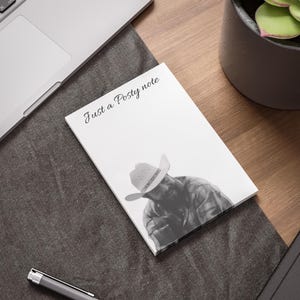 Bloc de notas Post-it® de Post Malone, estilo n.° 4 / Una simple nota de Posty / Post Malone imagen 3