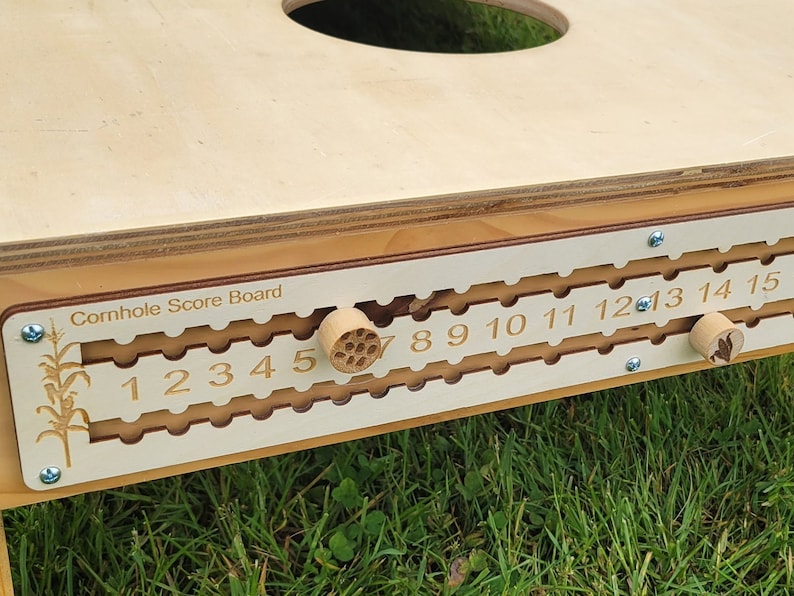 Cornhole Scoreboard No loose parts Easy to use image 1