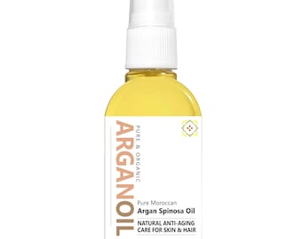 60ml Pure Argan Oil, Light Scent - Moroccan Artisan