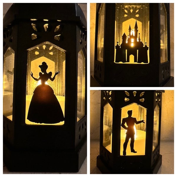 Cinderella inspired Mini Lantern