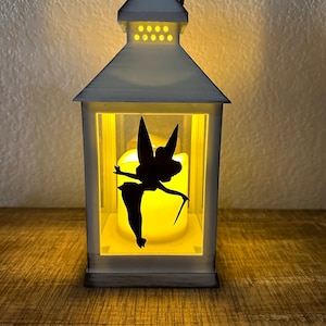 Tinkerbell inspired large lantern