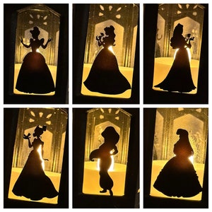 Princess inspired Mini Lantern or night light