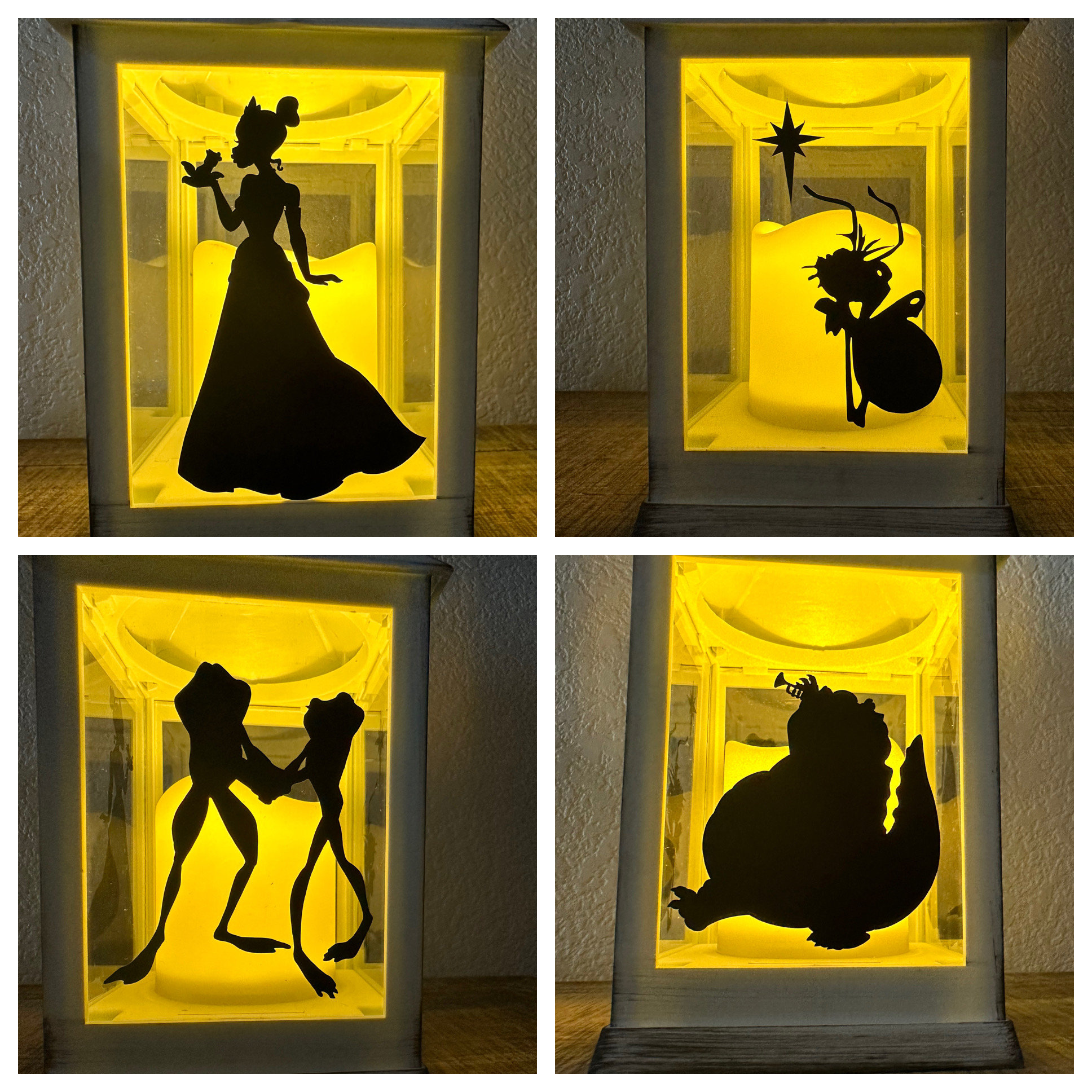 ルプランタンフロッグプリンセス/LEDランプ Princess and the Frog Inspired Large Lantern; Lightning Bug and