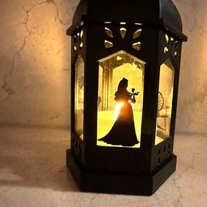 Sleeping beauty inspired Mini Lantern