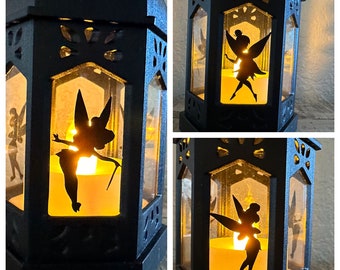 Mini lanterne fée inspirée de la fée clochette