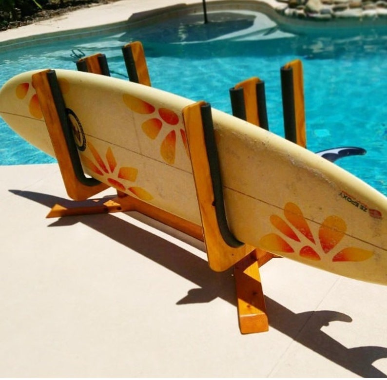 Freestanding Horizontal Sup/longboard Surfboard Rack - Etsy