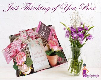 Thinking Of You - Missing You - Friendship Gift Box - Care Package - Condolence Gift Box - Gift For Mom - Christmas Gift - Appreciation Gift
