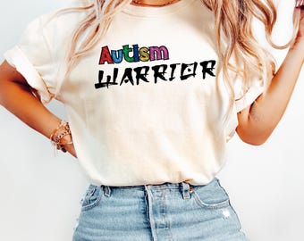 Comfort Colors Autism Warrior Shirt: Awareness & Support Tee