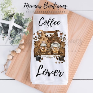 Coffee Lover Towel - Love Coffee Towel -  Coffee Towel - Kitchen Decor - Gift For Her - Towel - Tea Towel - Coffee Tea Towel- Coffee Kitchen
