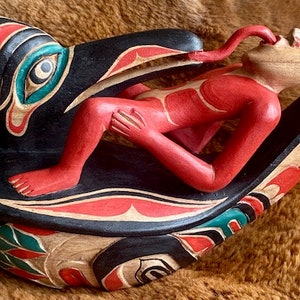 Tlingit Raven Rattle Raven Afterlife Rattle | Pacific Northwest Native American Tlingit ...