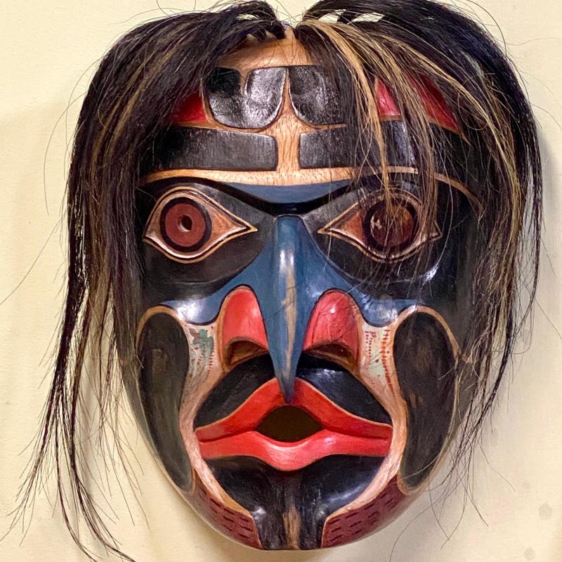 Hawk Mask - Etsy