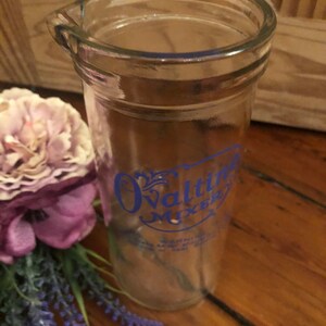Vintage Glass Ovaltine Mixer