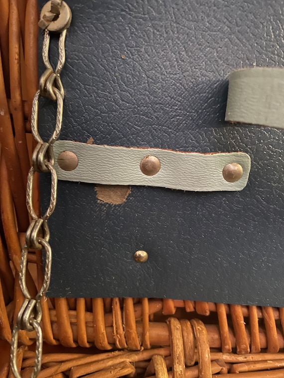 Vintage Petite Brexton Picnic Hamper - Etsy