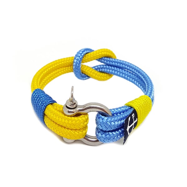 Handmade Nautical Bracelet by Bran Marion | Beach Bracelet | bracelet nautique | pulsera hombre | Schäkel Armband