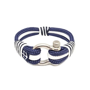 Aisling nautische touw armband, Unisex armband, Sailor Bracelet, Shackle armband, Surfer armband