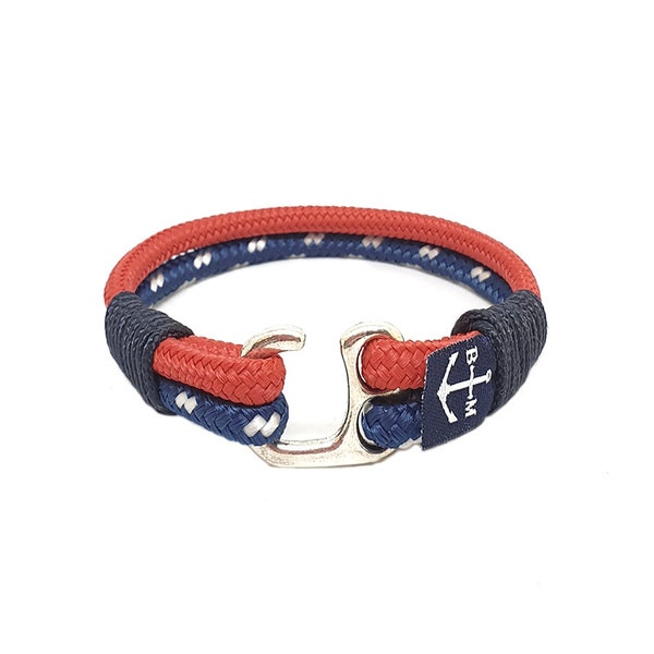 Andromeda Nautical Bracelet by Bran Marion | Handmade in Ireland | Unisex Bracelet | schackel armband | Schnur Armband