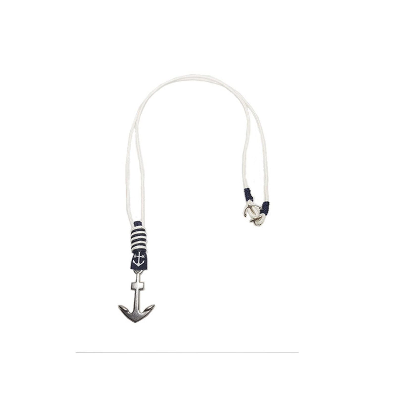 Anchor Necklace Anchor Cord Necklace Anchor Rope Necklace by Etsy