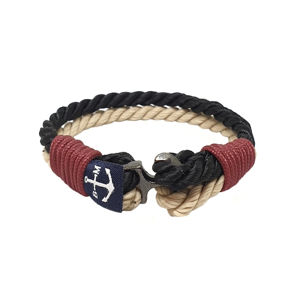 Cairbre Nautical Bracelet by Bran Marion | Handmade in Ireland | Unisex Bracelet | schackel armband | Schnur Armbandrenda