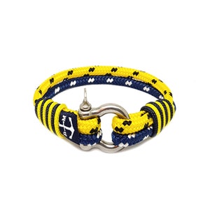 Genghis Khan Nautical  Bracelet,Nautical Jewelry, Navy Bracelet , Nautical Bracelet, Beach Bracelet, Unisex Bracelet, For Her, For Him