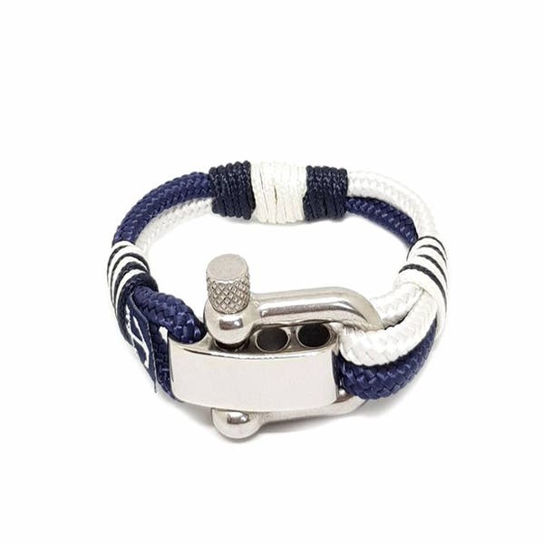 Adjustable Shackle Bracelet by Bran Marion | Handmade in Ireland | Unisex Bracelet | schackel armband | Schnur Armband