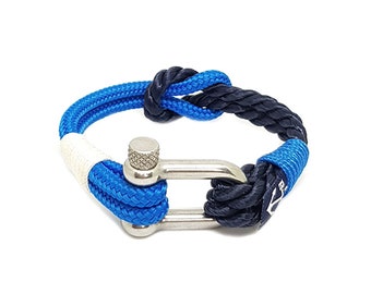 Nautical Rope Bracelet - Reef Knot, Sailing Cord Jewelry